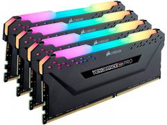 Модуль памяти Corsair DDR4 DIMM 3200MHz PC4-25600 CL16 - 32Gb KIT (4x8Gb) CMH32GX4M4E3200C16 (840664)