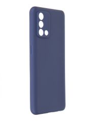 Чехол Alwio для Oppo A74 Soft Touch Silicone Dark Blue ASTOPA74BL (877131)