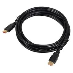 Кабель аудио-видео Buro HDMI 1.4, HDMI (m) - HDMI (m) , ver 1.4, 3м, GOLD черный [bhp hdmi v1.4 3m lock] (375148)