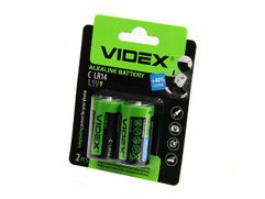 Батарейка C - Videx LR14/C (2 штуки) VID-LR14-2BC (864329)