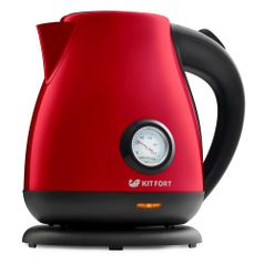Чайник электрический KITFORT КТ-642-5, 2200Вт, красный (1104843)