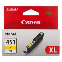 Картридж Canon CLI-451XLY, желтый / 6475B001 (747112)