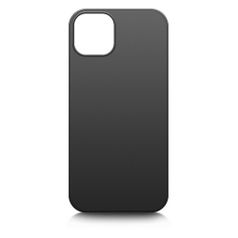 Чехол (клип-кейс) BORASCO Silicone Case, для Apple iPhone 13, черный (матовый) [40441] (1599096)