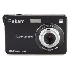 Цифровой фотоаппарат Rekam iLook S990i, черный (1385586)