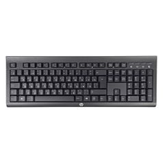 Клавиатура HP K2500, USB, Радиоканал, черный [e5e78aa] (875500)