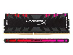Модуль памяти HyperX Predator RGB DDR4 DIMM 3600MHz PC-28800 CL18 - 64Gb Kit (2x32Gb) HX436C18PB3AK2/64 (803607)