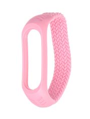 Aксессуар Ремешок Zibelino для Mi Band 3/4/5/6 Моно Silicone 140mm Pink ZBS-M-XIMB5-140-PNK (858064)