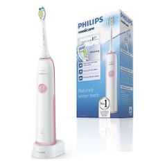 Электрическая зубная щетка PHILIPS Sonicare CleanCare+ HX3292/44 белый (1004384)