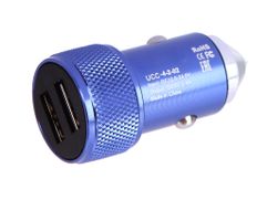 Зарядное устройство WIIIX 2xUSB 2.4A + 2.4A Blue UCC-4-2-02-56 (844194)