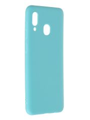 Чехол Pero для Samsung Galaxy A20 Soft Touch Turquoise CC01-A20C (789798)