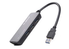 Хаб USB Orico H3TS-U3-BK 3-Ports Black (232268)