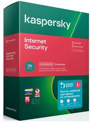 Программное обеспечение Kaspersky Internet Security Rus 2-Device 1 year Base Box + Семейный врач онлайн KL1939RBBFS_MMT (798990)