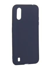 Чехол Zibelino для Samsung Galaxy A01 Soft Matte Dark Blue ZSM-SAM-A01-DBLU (708194)