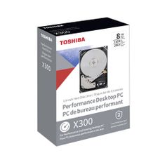 Жесткий диск Toshiba X300 HDWR180EZSTA, 8ТБ, HDD, SATA III, 3.5", RTL (1397002)