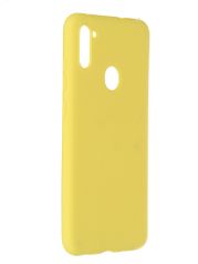 Чехол Pero для Samsung Galaxy A11 / M11 Liquid Silicone Yellow PCLS-0005-YW (789427)