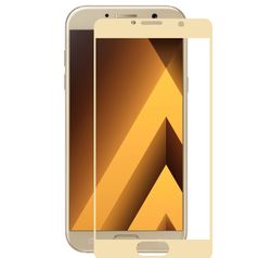 Аксессуар Защитное стекло для Samsung Galaxy A5 A5200 2017 Ainy Full Screen Cover 3D 0.2mm Gold AF-S700L (387290)