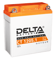 Аккумулятор Delta Battery CT1205.1 (45187)