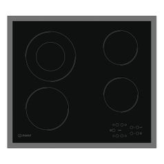 Варочная панель Indesit RI 261 X, Hi-Light, независимая, черный (1016608)