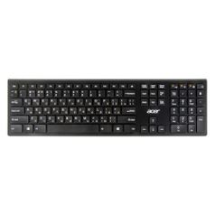 Клавиатура Acer OKR020, USB, Радиоканал, черный [zl.kbdee.004] (1369700)