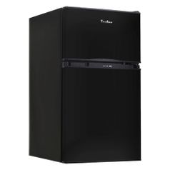 Холодильник TESLER RCT-100, двухкамерный, черный (1135053)