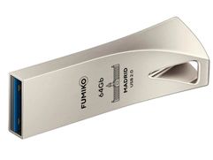 USB Flash Drive 64Gb - Fumiko Madrid USB 2.0 Silver FMD-05 (861974)