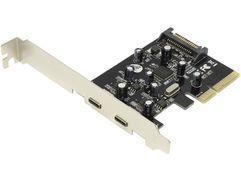 Контроллер Orient AM-31U2PE-2C PCI-Ex - 2ext x USB 3.1 Gen2 Type-C oem 30044 (734253)