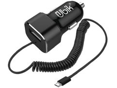 Зарядное устройство Ubik UCP12M 1xUSB 2.4A Black (546090)