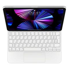 Клавиатура Apple Magic Keyboard, iPad Pro 2021 11/Air 2020 белый [mjqj3rs/a] (1518270)