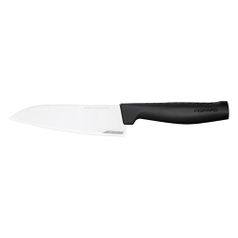 Нож кухонный Fiskars Hard Edge (1051749) стальной разделочный лезв.135мм прямая заточка черный (1458470)