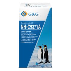 Картридж G&G NH-C9371A, голубой / NH-C9371A (1436236)