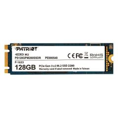 SSD накопитель PATRIOT Scorch PS128GPM280SSDR 128Гб, M.2 2280, PCI-E x2, NVMe (1067338)