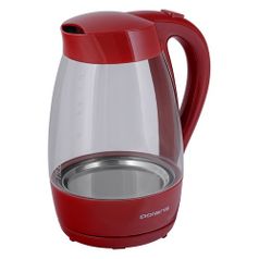 Чайник электрический POLARIS PWK 1706CG, 2200Вт, красный (1082410)