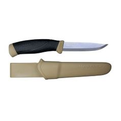 Нож Morakniv Companion (13166) стальной лезв.104мм черный/бежевый (1376776)