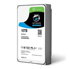 Жесткий диск SEAGATE Skyhawk ST10000VX0004, 10Тб, HDD, SATA III, 3.5" (385743)