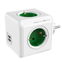 Разветвитель Allocacoc Original USB DE Green 1202GN/DEOUPC (362891)