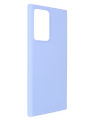 Чехол Pero для Samsung Note 20 Ultra Liquid Silicone Light Blue PCLS-0041-LB (854641)