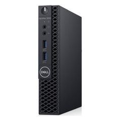 Компьютер DELL Optiplex 3060, Intel Pentium G5400, DDR4 4Гб, 128Гб(SSD), Intel UHD Graphics 610, Linux Ubuntu, черный [3060-1161] (1144141)