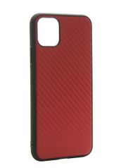 Чехол G-Case для APPLE iPhone 11 Pro Max Carbon Red GG-1164 (681568)