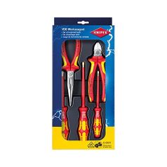 Набор инструментов KNIPEX KN-002013, 5 предметов, диэлектрический (1504475)