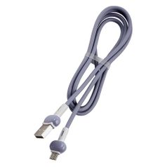 Кабель Redline Candy, micro USB (m) - USB (m), 1м, фиолетовый [ут000021987] (1433032)