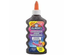 Слайм Elmers Glitter Glue для слаймов 177ml Black 2109501 (768964)