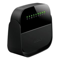 Wi-Fi роутер D-Link DSL-2640U/R1A, ADSL2+, черный (1385447)