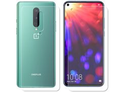 Гидрогелевая пленка LuxCase для OnePlus 8 0.14mm Front and Back Matte 86361 (860900)