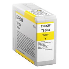 Картридж EPSON T8504, желтый [c13t850400] (1037231)