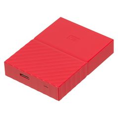 Внешний жесткий диск WD My Passport WDBUAX0040BRD-EEUE, 4Тб, красный (414323)