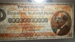 Качественные копии банкнот США c В/З Золотой доллар 1882 год. супер скидки!!!  