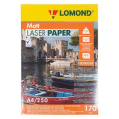 Бумага Lomond 0300241 A4/170г/м2/250л./белый матовое/матовое для лазерной печати (74525)