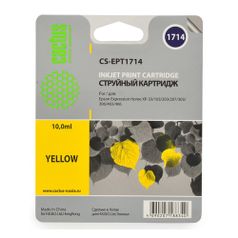 Картридж Cactus CS-EPT1714, желтый / CS-EPT1714 (807059)
