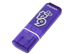 USB Flash Drive 64Gb - SmartBuy Glossy series USB 3.0/3.1 Gen.1 Dark Blue SB64GBGS-DB (799549)