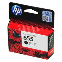 Картридж HP 655, черный / CZ109AE (691136)